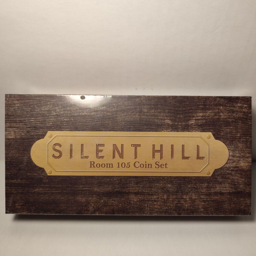 Silent Hill Room 105 Coin Set 3x Limited Edition Collectible Coin Figurines